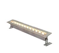 JOUFNING Projecteur LED sous-Marin pour Piscine - Éclairage Paysager Rectangulaire, Projecteur LED Basse Tension AC 24 V, Lampe De Fontaine RVB Étanche IP68(White,18W-1000MM)
