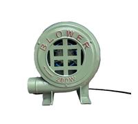 JOUFNING Souffleur Centrifuge 220 V pour Barbecue - Souffleur Électrique pour Forge Et Barbecue, Pompe De Cuisson Robuste, Outil Idéal pour Cheminée, Camping Et Randonnée(80W)