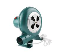 JOUFNING Souffleur Centrifuge pour Barbecue, Souffleur d'air Électrique pour Barbecue, Souffleur Gonflable pour Barbecue, Ventilateur De Cuisson en Fonte, avec Manivelle(60W)
