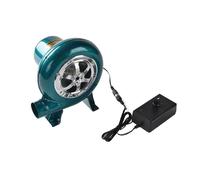JOUFNING Souffleur d'air Centrifuge pour Barbecue 220 V, Souffleur Électrique pour Forge, Ventilateur De Cheminée À Charbon avec Régulateur, Outil De Cuisson pour Forge À Charbon(60W)