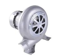 JOUFNING Souffleur d'air Électrique pour Forge, Ventilateur De Cheminée Portable pour Barbecue, Souffleur Centrifuge pour Barbecue, Petit Ventilateur À Pompe Soufflante(60W)