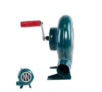 JOUFNING Souffleur De Barbecue À Manivelle - Souffleur De Feu À Manivelle, Four De Forgeron Portable pour Chauffer Le Charbon, Ventilateur Manuel Haute Pression pour La Maison(250W)