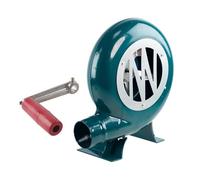 JOUFNING Souffleur De Barbecue À Manivelle - Souffleur De Feu À Manivelle, Four De Forgeron Portable pour Chauffer Le Charbon, Ventilateur Manuel Haute Pression pour La Maison(300W)