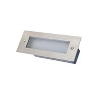 JOUFNING Spots d'angle D'escalier Extérieurs, Longue Bande Lumineuse Enterrée 3 W, Lampe De Paysage À LED Au Sol DC12/24 V, Spot Mural Encastré Étanche IP65