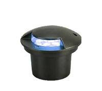 JOUFNING Spots Extérieurs Enterrés, Éclairage Latéral Basse Tension 24 V, Éclairage De Forteresse, Projecteur LED Étanche IP65, Éclairage Latéral Unique, pour Terrasse, Allée(Green,18W)