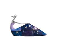 JOUFNING Statue D'art - Figurine Décorative Colorée De Femme, Sculpture Abstraite De Bureau, Décoration Pour Le Bureau Ou La Maison, Cadeau Original Et Amusant(22 * 5 * 13CM)