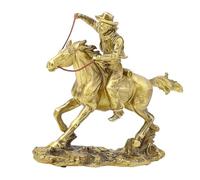 JOUFNING Statue D'art Moderne, Figurine Décorative De Bureau, Ornement Animalier En Résine Représentant Un Cheval Cabré, Sculpture De Cheval Cabré Pour La Décoration Intérieure
