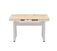 JOUFNING Table De Conférence, Table De Réunion Mobile Simple pour La Formation, Tables De Salle De Conférence avec Tiroirs, pour Les Cours Particuliers dans Les Établissements(100 * 60*(75-120) CM)