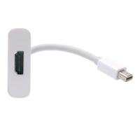 JOUJYE AVC 228-0,1M Adaptateur de câble pour APPLE iMAC, MAC Book et Power Book G4 série Mini DVI mâle vers HDMI femelle (AVC 228-0,1M)