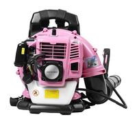 joukares 52 cc - Souffleur de gaz pour sac à dos - 2 temps - Jusqu'à 550 CFM - Souffleur à essence - Puissant extinction - Sans fil - Pour patios, jardin - Rose