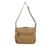 Joules Coast Collection Sac à bandoulière unisexe avec bretelles réglables, sac fourre-tout extensible et souple, Marron clair brodé