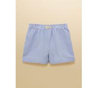 Joules Joules Amara Blue Stripe Pull On Cotton Shorts Blue Stripe XS (EU 32-34)