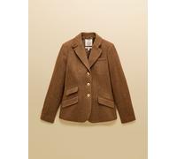 Joules Joules Canterley Brown Herringbone Tweed Blazer