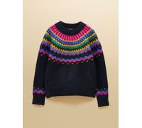 Joules Joules Charlie Navy Fair Isle Knitted Jumper