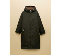 Joules Joules Coverall Green Oversized Fleece Lined Waterproof Coat