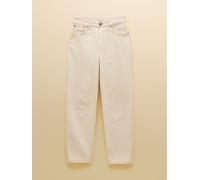 Joules Joules Cream Straight Fit Mid Rise Jeans
