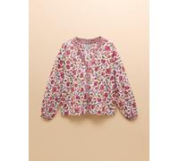 Joules Joules Eloise Provence Floral Button Down Cotton Blouse