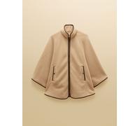 Joules Joules Heritage Cream Fleece Longline Cape