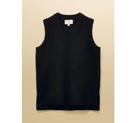 Joules Joules Holly Black V-Neck Longline Knitted Vest