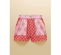Joules Joules Iris Shorts Pink And Red Hotchpotch Printed 34