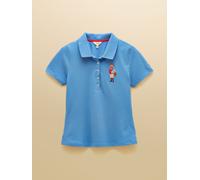 Joules Joules Jonty Fox Blue Slim Fit Cotton Pique Polo Shirt Blue EU 38 (UK 10)
