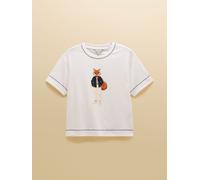 Joules Joules Jonty Fox Graphic Short Sleeve 100% Cotton T-Shirt