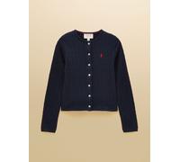 Joules Joules Navy Cotton Fine Cable Knit Cardigan