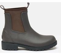 Joules Joules Oakfield Chocolate Brown Short Neoprene Lined Wellies