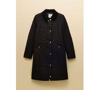 Joules Joules Rosewell Manteau imperméable long matelassé en diamants