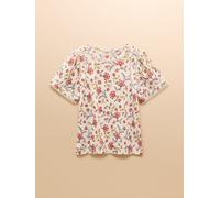 Joules Joules Sienna Provence Floral Ladder Trim T-Shirt
