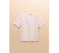Joules Joules Sienna White Ladder Trim T-Shirt