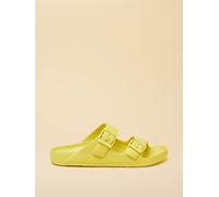 Joules Joules Sunseeker Yellow EVA Double Buckle Sliders