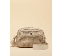 Joules Joules Trent Cream Straw Adjustable Cross Body Bag