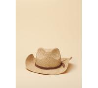 Joules Joules Western Straw Fedora Hat