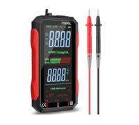 Joumitty Multimètre USB Voltmètre numérique avec écran LCD de 4,8 pouces Testeur multiple Testeur de tension de fréquence de résistance de capacité