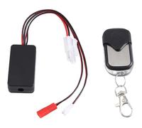 Joumitty Récepteur de télécommande sans fil du contrôleur de treuil simulé automatique portable pour la voiture grimpante de télécommande axiale SCX10 1/10