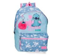 Joumma Disney Stitch Hearts Sac à Dos Scolaire 15,6" Bleu 31,5 x 44 x 15 cm Polyester 21,12 L