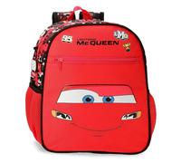 Disney Joumma Cars Mcqueen Rouge Sac à Dos Décontracté Rouge 27x33x11 cm Polyester