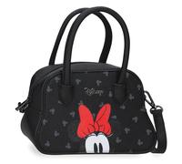 Joumma Disney Sac Bowlogue Minnie Noir 22,5×14,5×9,8 cm PU et polyester