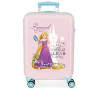 Joumma Bags - Valise cabine Raiponce "Courage" - 55.00 x 34.00 x 20.00 cm - Coloris Rose Rose G