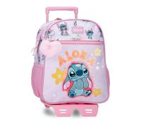 Disney Joumma Stitch You & Me Mauve Sac à Dos Décontracté 27x33x11 cm Polyester 9.8L