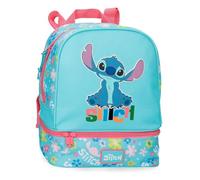 Disney Joumma Aloha Stitch Sac à bandoulière porte-goûter Bleu 23 x 28 x 13 cm Polyester
