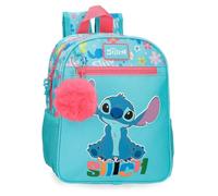 Disney Joumma Aloha Stitch Sac à dos scolaire Bleu 23 x 28 x 10 cm Polyester