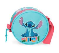 Joumma Disney Aloha Stitch Sac bandoulière Bleu 14 x 14 x 4 cm Polyester