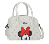 Joumma Disney Bowlogue Minnie Bolso Beige 22,5x14,5x9,8 cm PU y Polyester