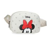 Joumma Disney Bowlogue Minnie Sac Banane Beige 19x13x5.5 cm PU et Polyester