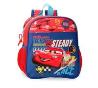 Disney Joumma Cars Lets Race Sac à dos d'école, fabriqué en polyester, poches et compartiments, bretelles larges et réglables., rouge, Sac à dos pour crèche