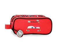Joumma Disney Cars Mcqueen Rouge Trousse Double 23x9x7 cm Polyester