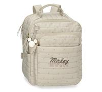 Joumma Disney Duna Mickey Sac à dos de promenade Beige 27 x 32 x 13 cm Polyester 11,2 L