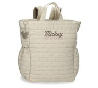 Joumma Disney Duna Mickey Sac à dos de promenade Beige 32 x 35 x 13 cm Polyester 14,6 L